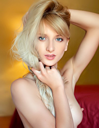 Nika N models in all her naked glory today.