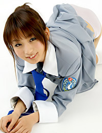 All Gravure presents Miyu in Uniform.