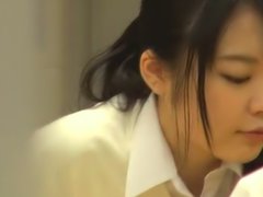 Asian beauty gets wild in kinky hardcore sex